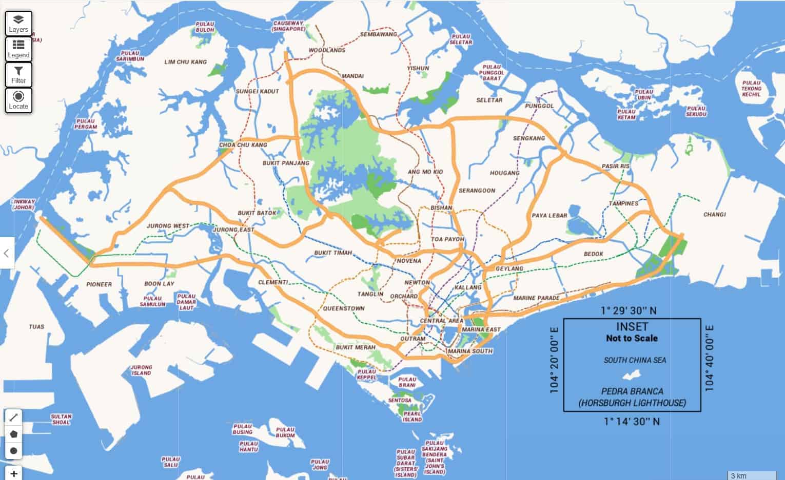 Oneville Location Map Oneville Location Map by Well Established Developer at Excellent Location